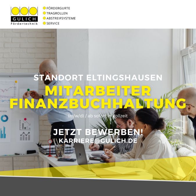 Mitarbeiter Finanzbuchhaltung (m/w/d) am Standort Eltingshausen 